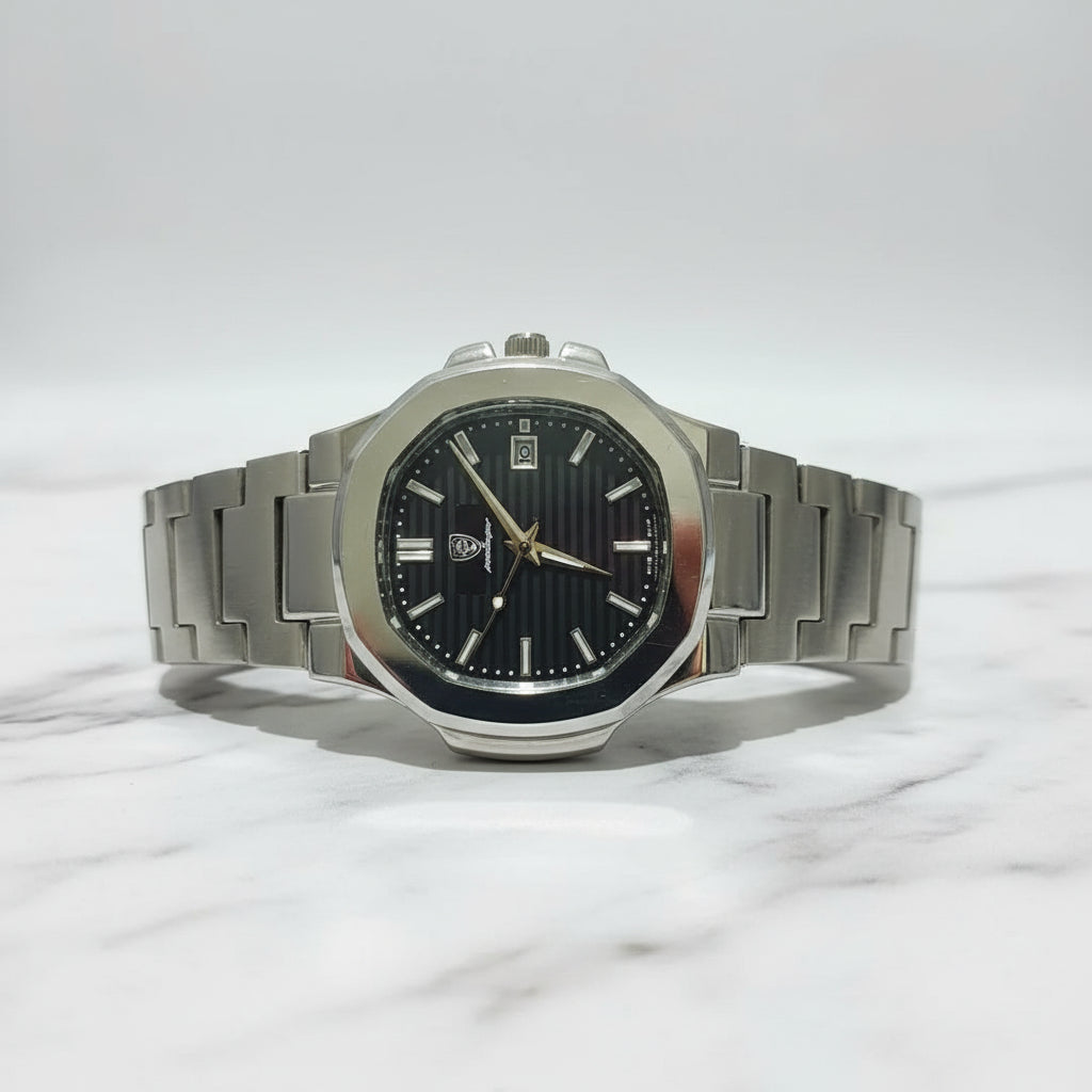 Luxury Stainless Steel Watch