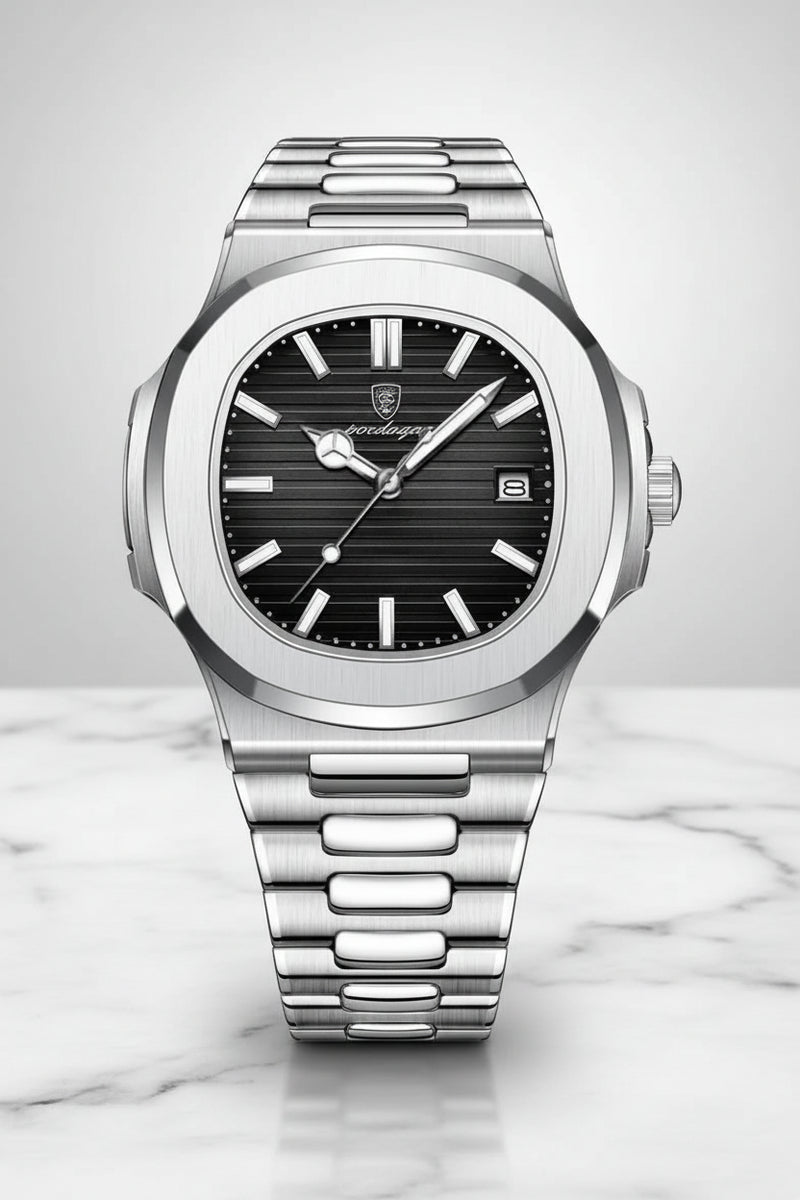 Luxury Stainless Steel Watch
